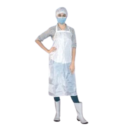White Taffeta Apron