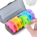 Multi-colour 7  Day Pill  Box