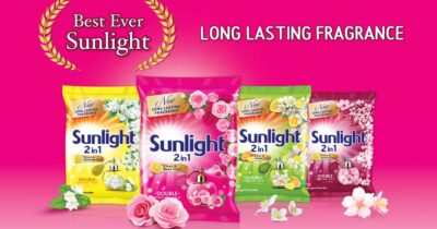 Sunlight 2 in 1 Detergent Powder 1kg