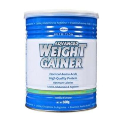 Advanced Weight Gainer Nutritional Supplement For Healthy Weight Gain  Vanilla Flavour 500 g