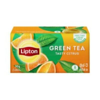 Lipton Green Tea Tasty Citrus   ( 20 Tea Bags )